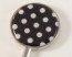 Black & White Polka Dot Handbag Hook