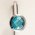Bling Silver Turquoise Crystal Keyfinder