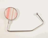 Candy Stripe Plain Handbag Hook