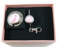 Compact Foldable Lilies on White Gift Set