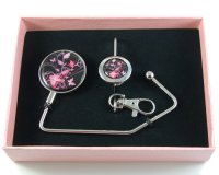 Plain Lilies on Black Gift Set