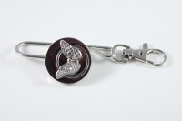 3D Silver Butterfly Keyfinder