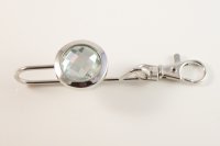 Bling Silver Clear Crystal Keyfinder