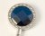 Bling Blue Crystal 20 Handbag Hook