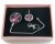 Plain Lilies on Black Gift Set