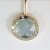 Bling Clear Gold Crystal Keyfinder