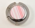 Candy Stripe Foldable Handbag Hook