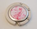 Lilies on White Foldable Handbag Hook