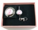 Compact Foldable Lilies on White Gift Set