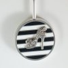 3D Silver Shoes Keyfinder