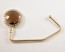 Bling Amber Crystal 12 Handbag Hook