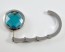 Bling Turquoise Foldable Handbag Hook