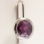 Bling Silver Grape Crystal Keyfinder