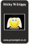 Sticky 'N Grippy Smiley Angel Screen Cleaner