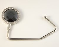 Bling Grey Green Crystal 20 Handbag Hook