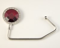 Bling Red Crystal 20 Handbag Hook