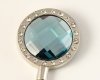 Bling Turquoise Crystal 20 Handbag Hook